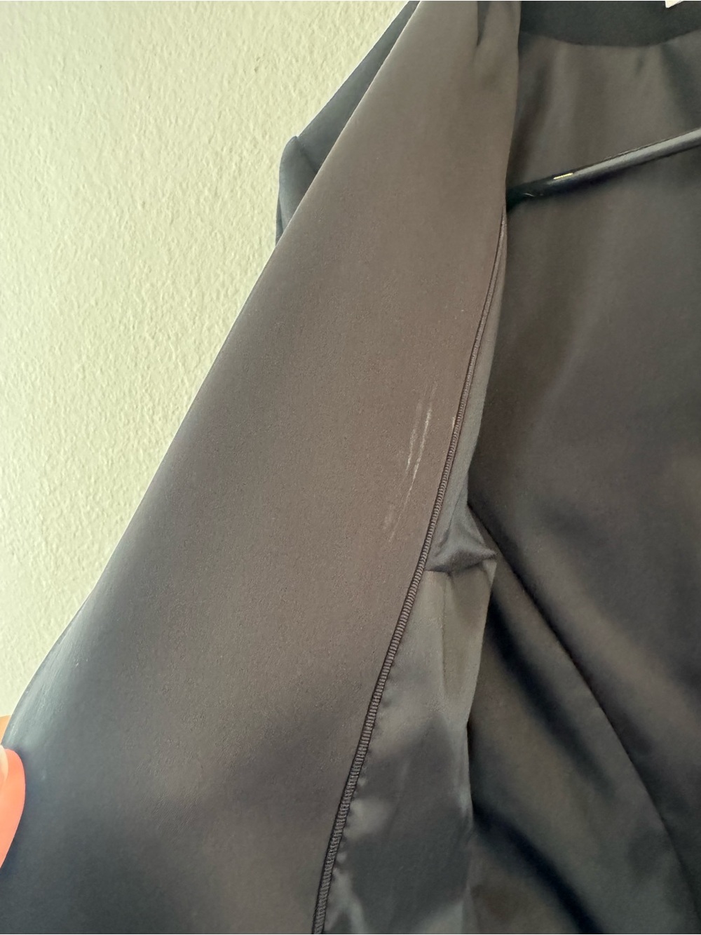 Reiss Black One Button Satin Lapel Tuxedo Blazer Size 4 - Picture 7 of 7